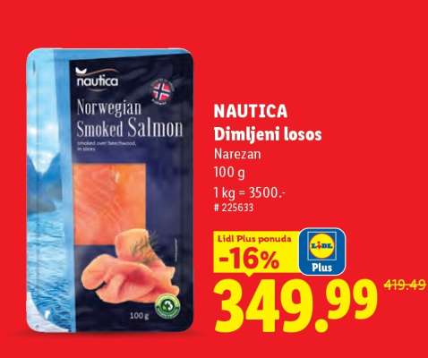 Nautica Dimljeni losos