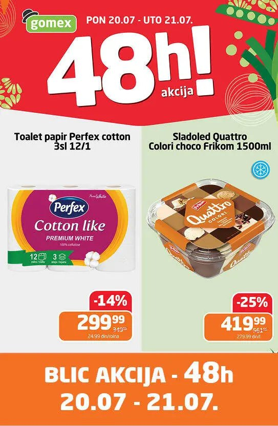 Gomex katalog - 20.07.2026 - 21.07.2026. Stranica 1