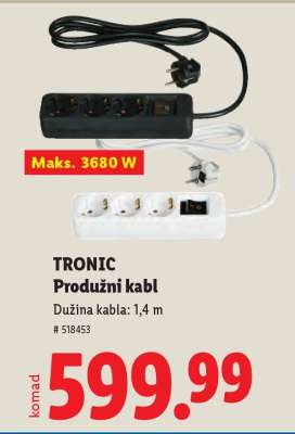 TRONIC Produžni kabl