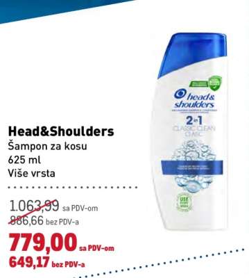 HEAD & SHOULDERS
