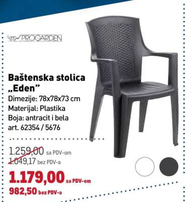 Baštenska stolica 'Eden'