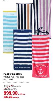 Peškir za plažu