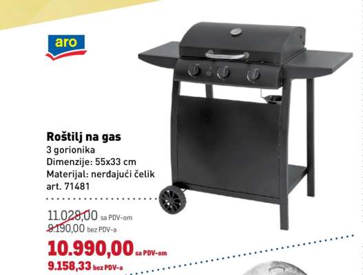 Roštilj na gas