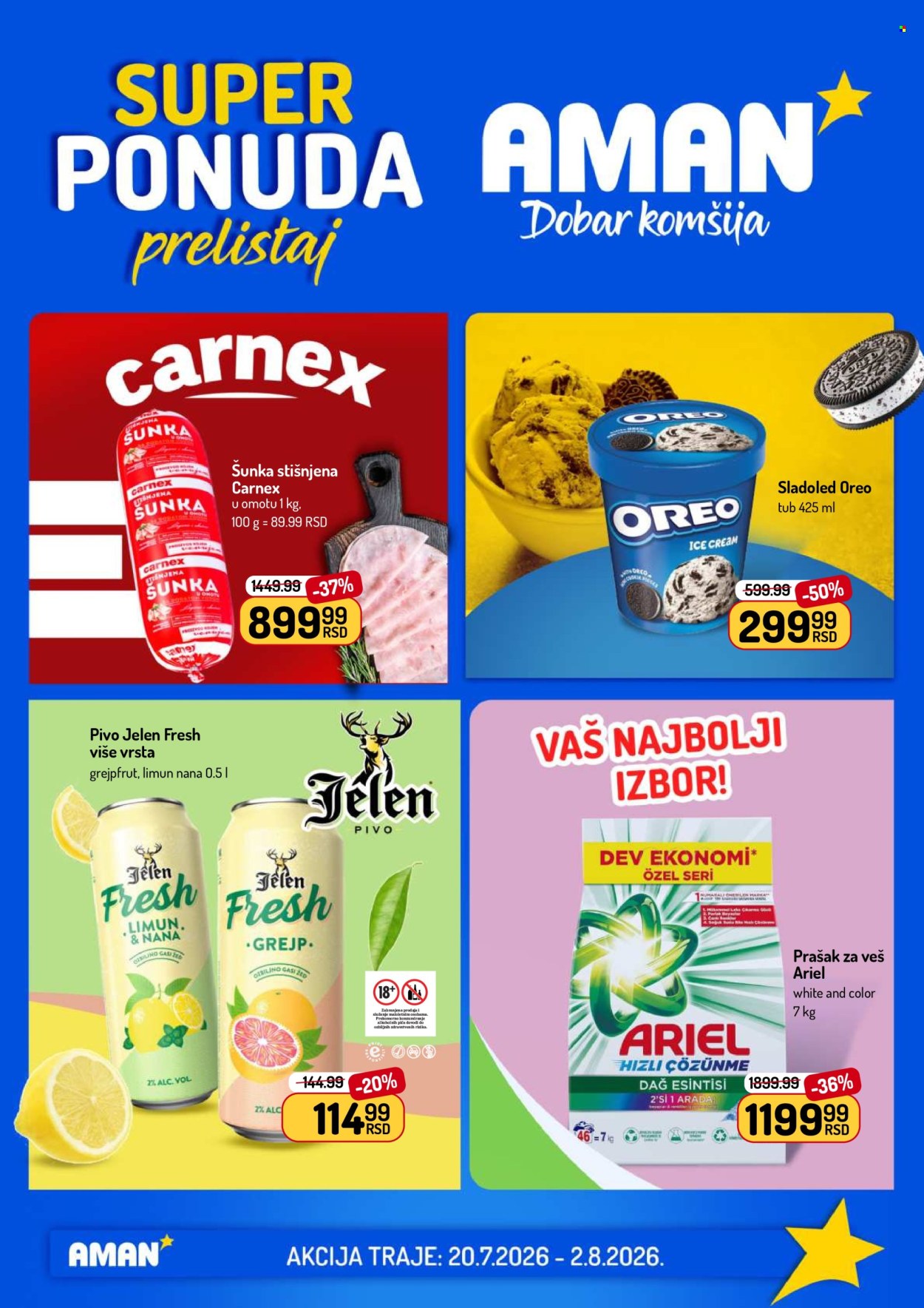 Aman katalog - 20.07.2026 - 02.08.2026. Stranica 1