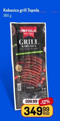 Kobasica grill Topola