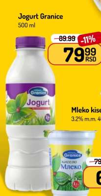 Jogurt Granice