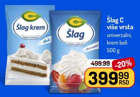 Šlag C više vrsta