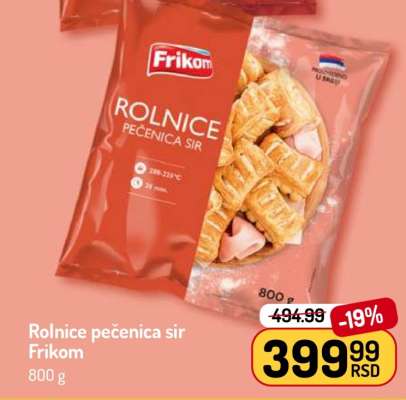 Rolnice pečenica sir Frikom