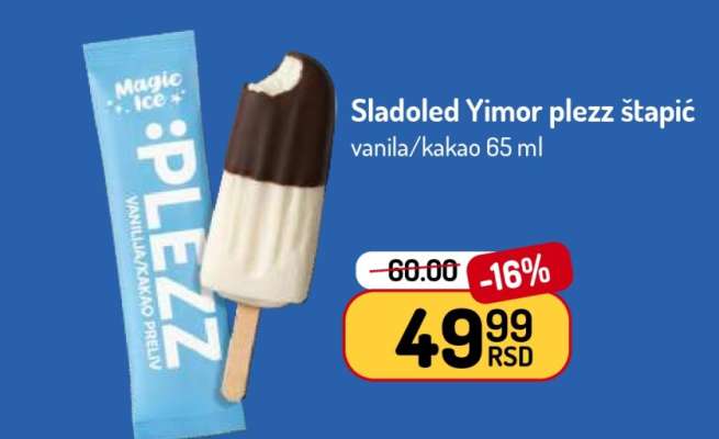 Sladoled Yimor plezz štapić