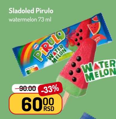 Sladoled Pirulo watermelon