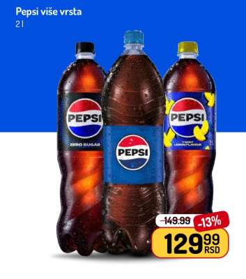 Pepsi više vrsta