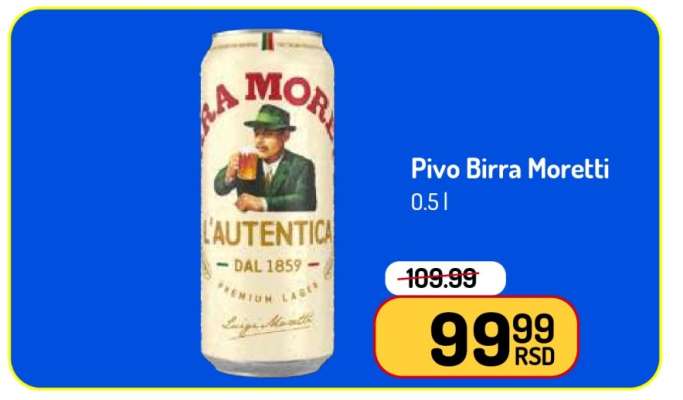 Pivo Birra Moretti