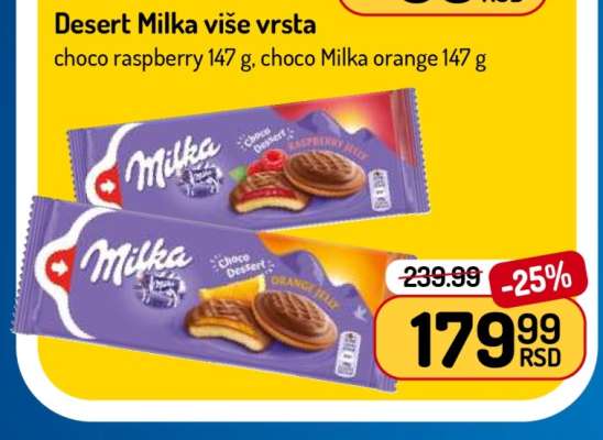 Desert Milka više vrsta