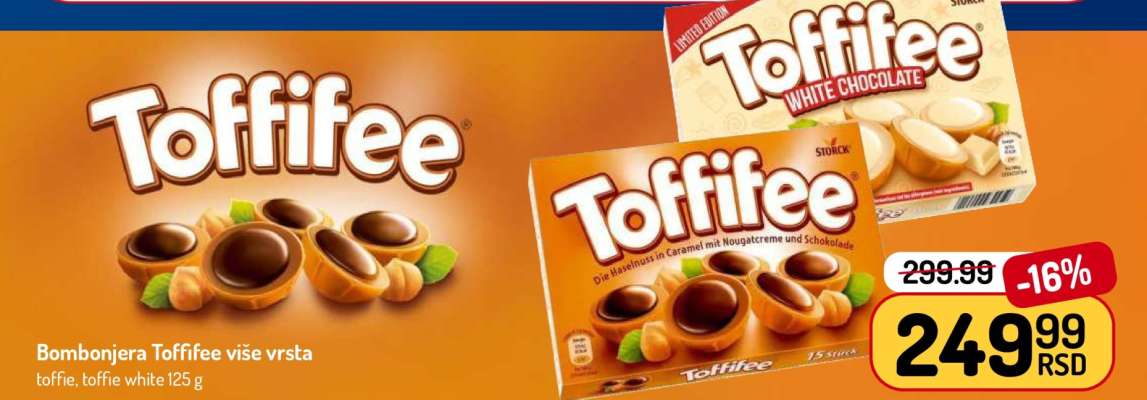Bombonjera Toffifee više vrsta