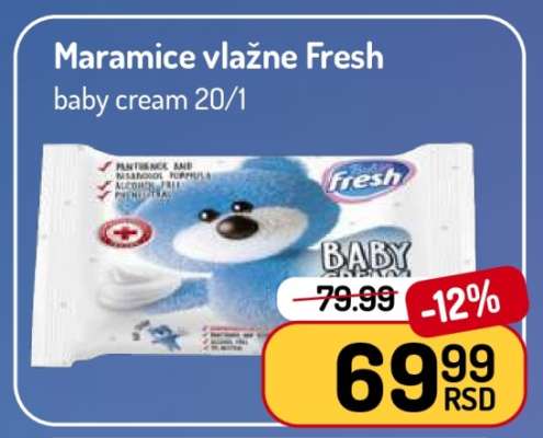 Maramice vlažne Fresh