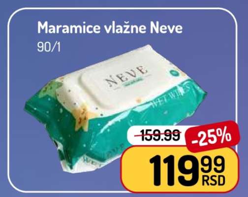 Maramice vlažne Neve