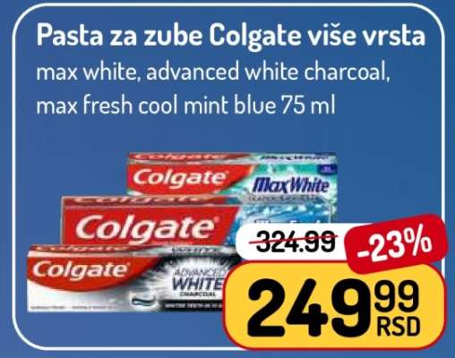Pasta za zube Colgate više vrsta