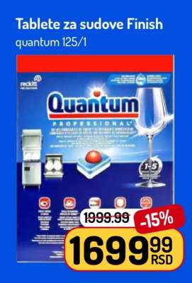 Tablete za sudove Finish Quantum