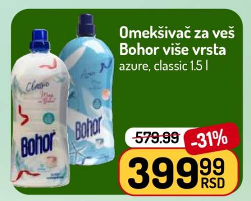 Omekšivač za veš Bohor