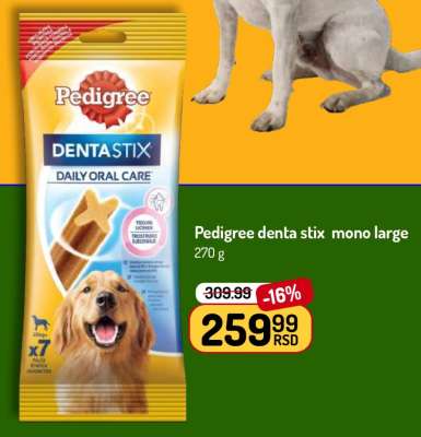 Pedigree Denta Stix Mono Large
