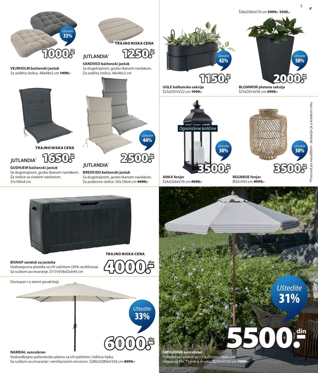 JYSK katalog - 22.07.2026 - 28.07.2026. Stranica 3