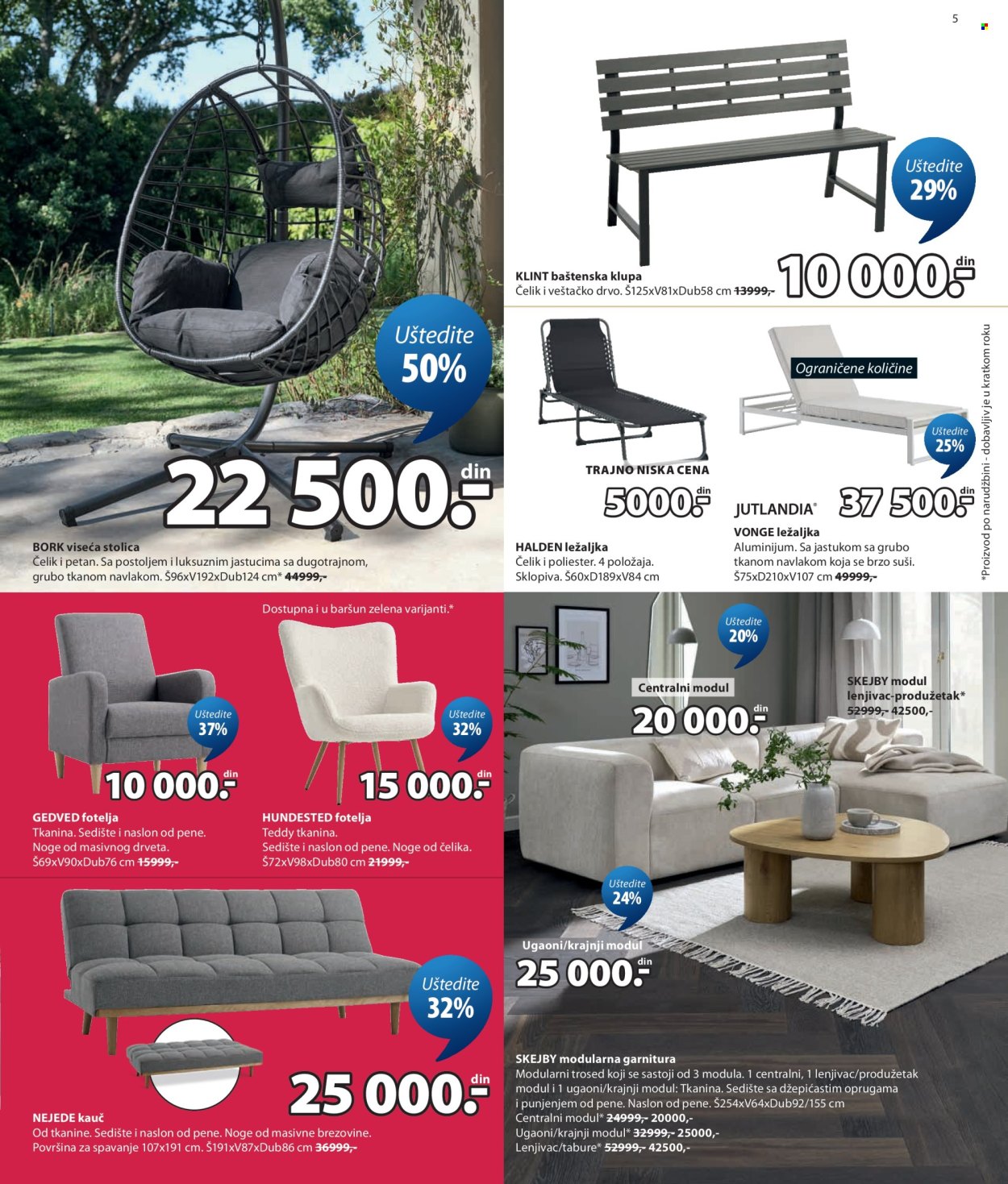 JYSK katalog - 22.07.2026 - 28.07.2026. Stranica 5