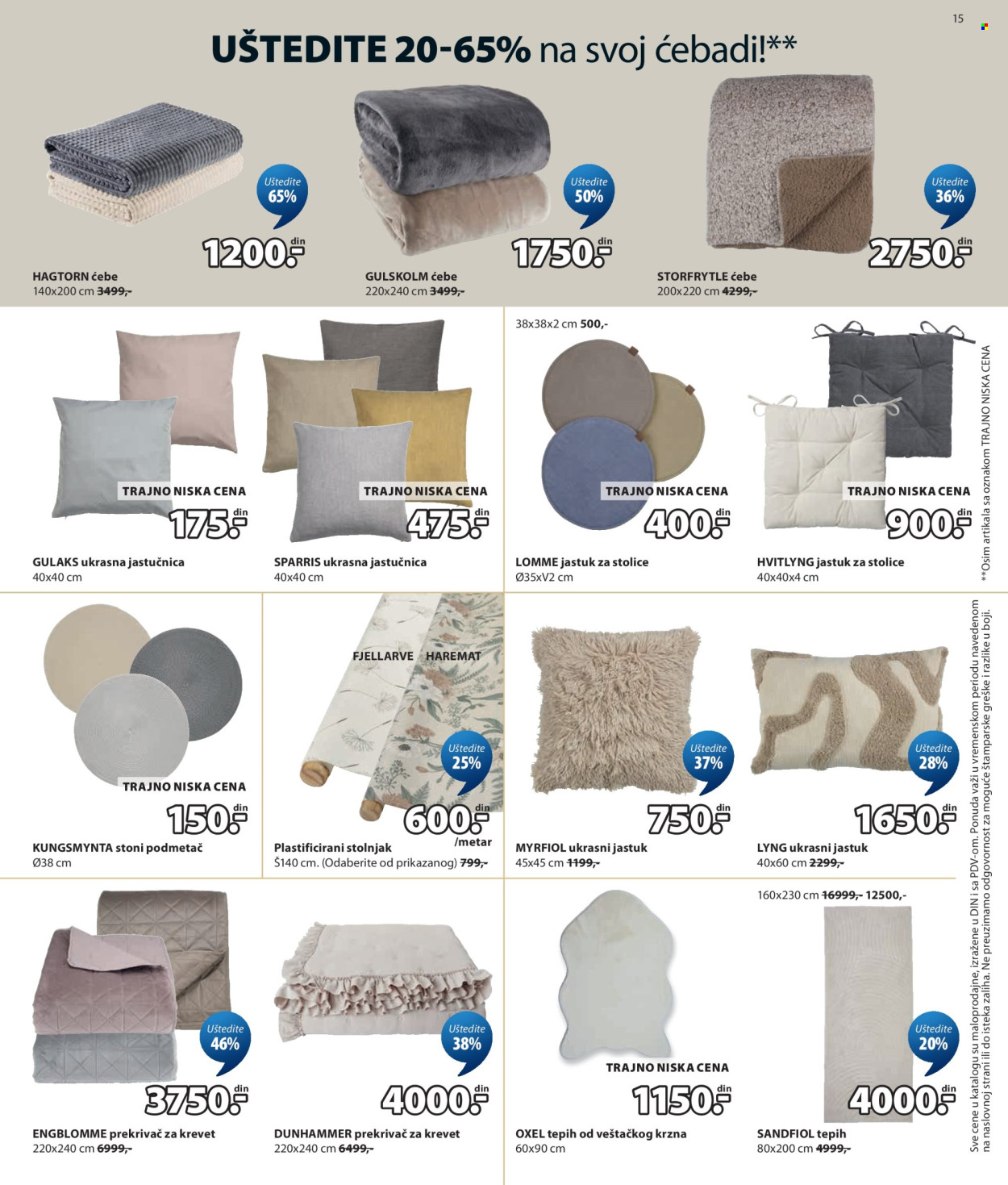 JYSK katalog - 22.07.2026 - 28.07.2026. Stranica 15