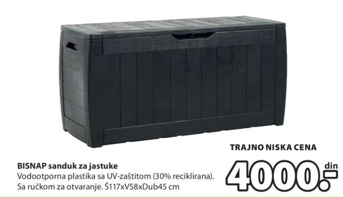 BISNAP SANDUK ZA JASTUKE