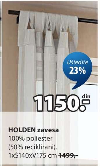 HOLDEN ZAVESA