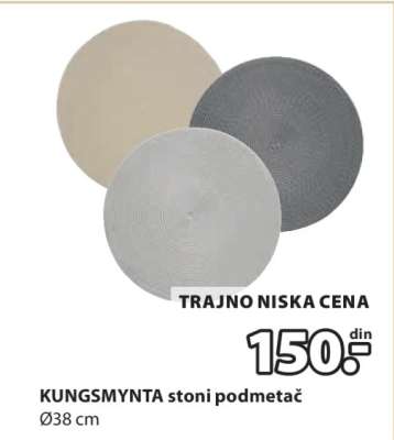 KUNGSMYNTA STONI PODMETAČ