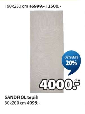 SANDFIOL TEPIH