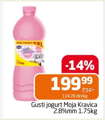Gusti jogurt Moja Kravica 2.8%mm