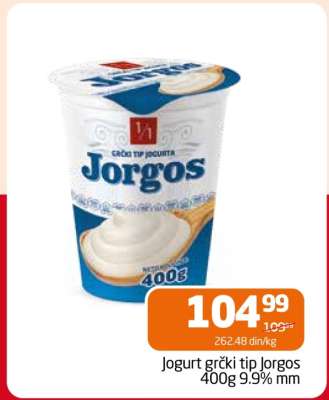 Jogurt grčki tip Jorgos