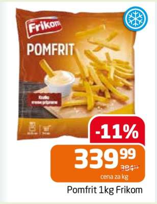 Pomfrit 1kg Frikom