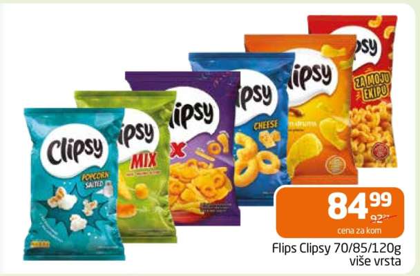 Flips Clipsy 70/85/120g