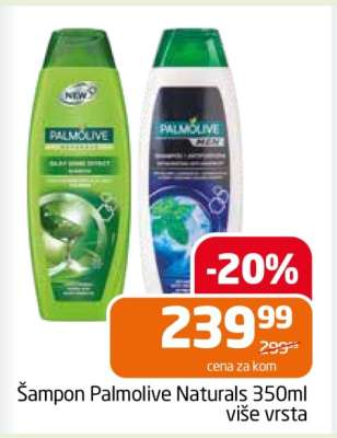 Šampon Palmolive Naturals 350ml