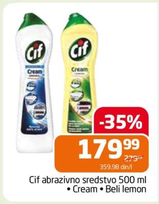 Cif abrazivno sredstvo 500 ml