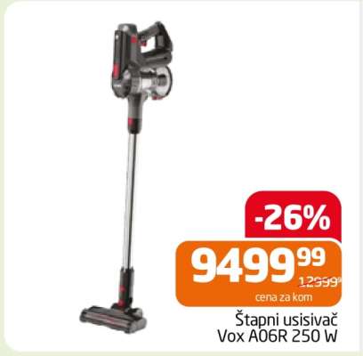Štapni usisivač Vox A06R 250 W