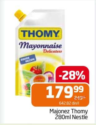 Majonez Thomy 280ml Nestle