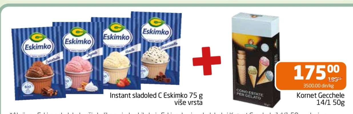 Kornet Gecchele 14/1 50g
