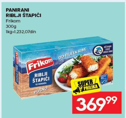 Panirani riblji štapići