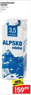 DUGOTRAJNO MLEKO
