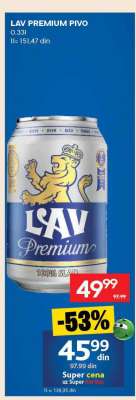 Lav Premium pivo