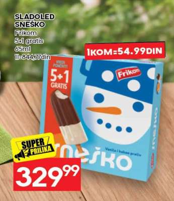 Sladoled Sneško