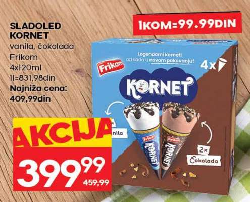 Sladoled kornet