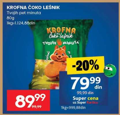 KROFNA ČOKO LEŠNIK