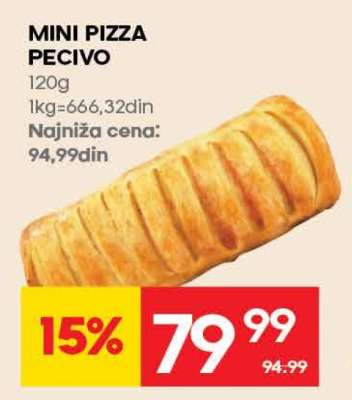 MINI PIZZA PECIVO