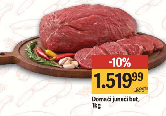 Domácí junečí but, 1kg