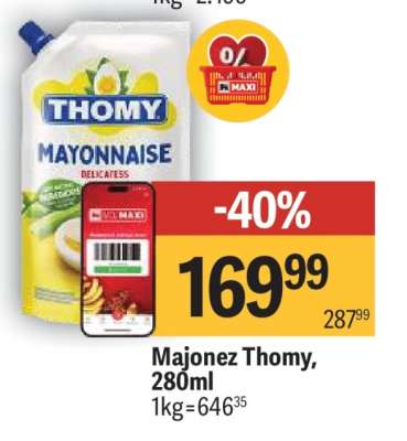 Majonez Thomy 280ml
