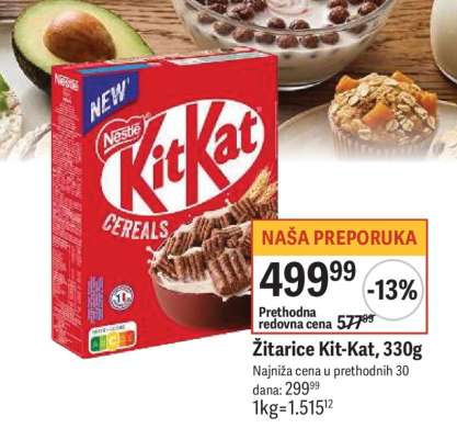 Žitarice Kit Kat 330g